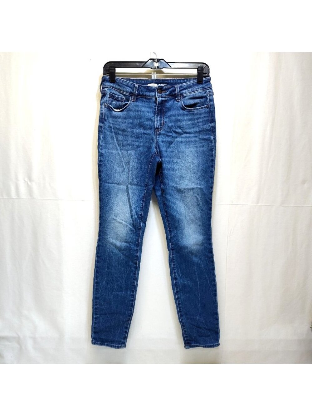 Old Navy Pop Icon Skinny Mid-Rise Stretch Denim Jean Nicky 2 Mr Skinny DK Size 6